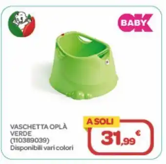 Vaschetta opla' verde