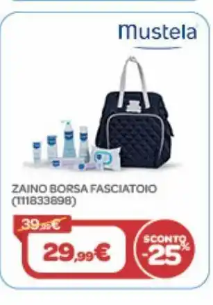 Zaino borsa fasciatoio