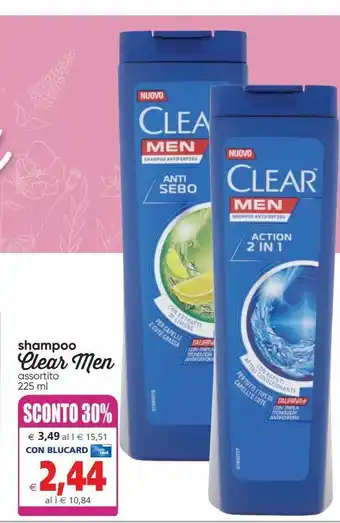 Shampoo clear men