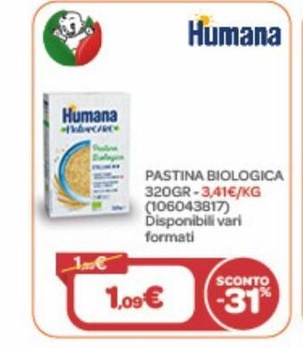 Pastina biologica