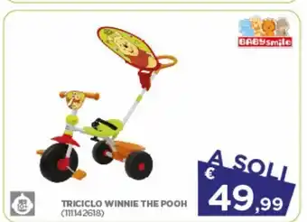 Bimbo Store Triciclo winnie the pooh offerta