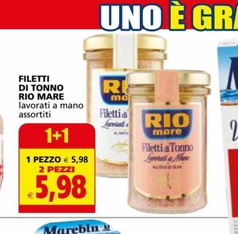 Il Gigante Filetti di tonno rio mare offerta