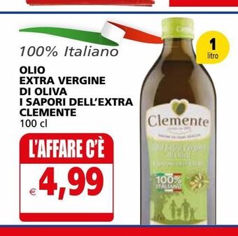 Olio extra vergine di oliva i sapori dell 'extra clemente