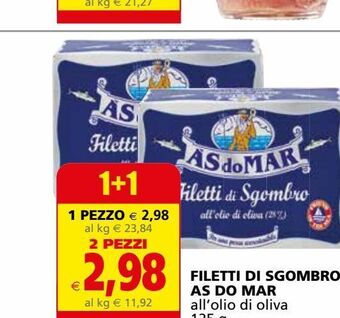 Filetti di sgombro às do mar