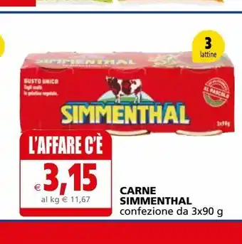 Carne in scatola simmenthal