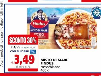 Il Gigante Misto di mare findus offerta