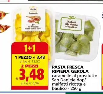 Pasta fresca ripiena gerola