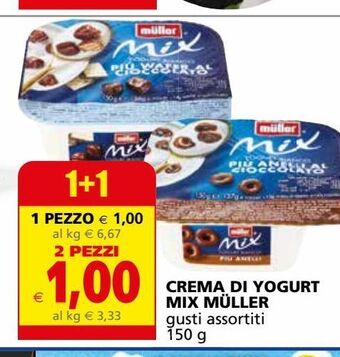 Crema di yogurt mix muller