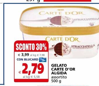 Gelato carte d'or algida