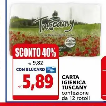 Carta igienica tuscany