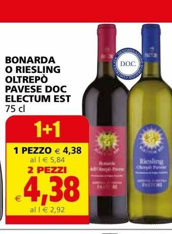 Bonarda o riesling oltrepo pavese doc electum est