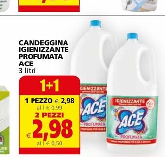Il Gigante Candeggina igienizzante profumata ace offerta