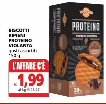 Il Gigante Biscotti ripieni proteino violanta offerta