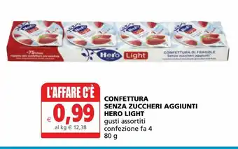Confettura senza zuccheri aggiunti hero light
