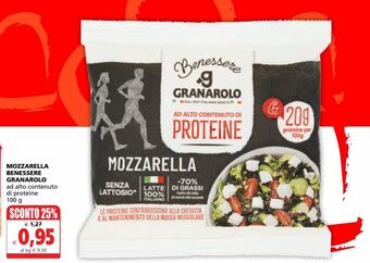 Il Gigante Mozzarella benessere granarolo offerta
