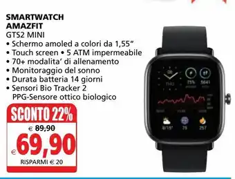 Il Gigante Smartwatch amazfit offerta