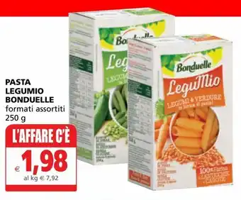 Il Gigante Pasta legumio bonduelle offerta
