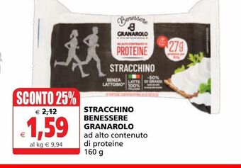 Il Gigante Stracchino benessere granarolo offerta