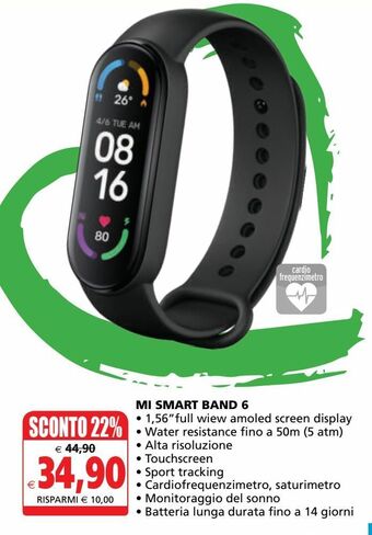 Il Gigante Mi smart band 6 offerta