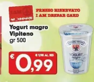 Yogurt magro vipiteno