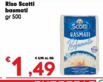 Eurospar Riso scotti basmati offerta