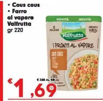 - cous cous -farro al vapore valfrutta