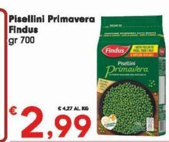 Eurospar Pisellini primavera findus offerta