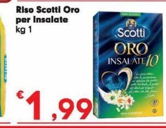 Eurospar Riso scotti oro per insalate offerta