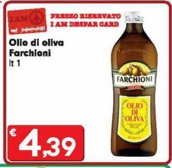 Eurospar Olio di oliva farchioni offerta