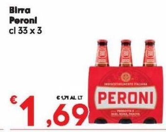 Eurospar Birra peroni offerta
