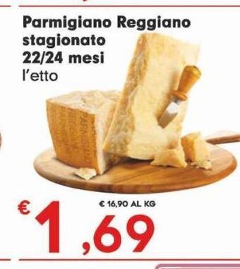 Despar Parmigiano reggiano stagionato 22/24 mesi offerta