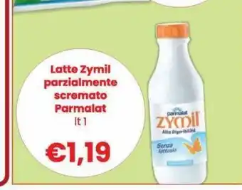 Despar Latte zymil parzialmente scremato parmalat offerta