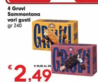 Despar 4 gruvi sammontana vari gusti offerta