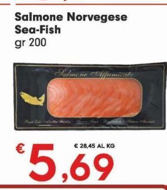 Salmone norvegese sea-fish