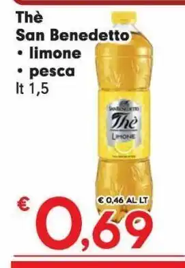 Despar Thè san benedetto offerta