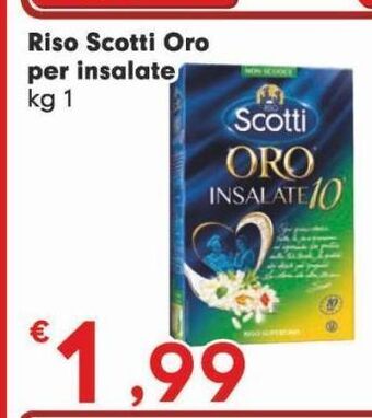 Despar Riso scotti oro per insalate offerta