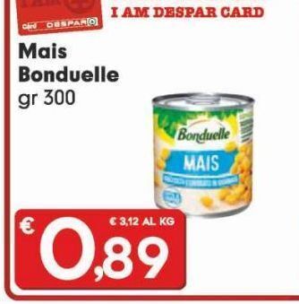 Despar Mais bonduelle offerta
