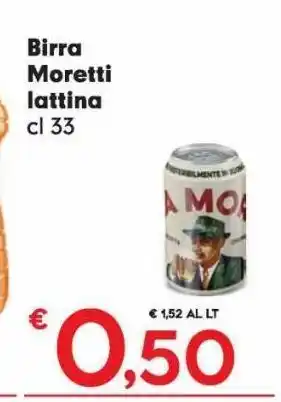 Despar Birra moretti lattina offerta