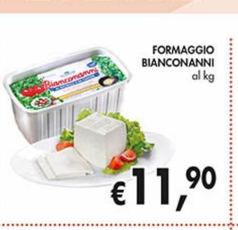 Supermercato Coal Formaggio bianconanni offerta