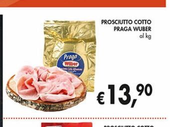Supermercato Coal Prosciutto cotto praga wuber offerta