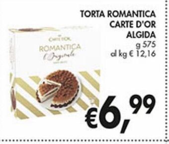 Supermercato Coal Torta romantica carte d'or algida offerta