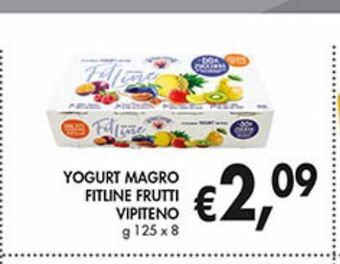 Yogurt magro fitline frutti vipiteno