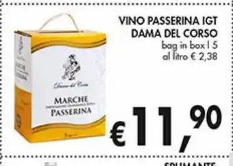 Vino passerina igt dama del corso