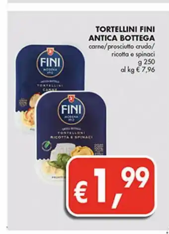 Supermercato Coal Tortellini fini antica bottega offerta