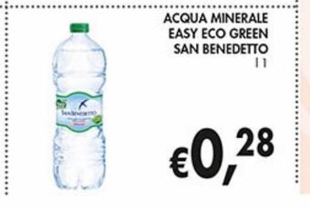 Supermercato Coal Acqua minerale easy eco green san benedetto offerta