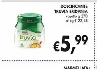 Dolcificante truvia eridania