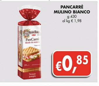 Pan carrè mulino bianco