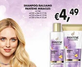 Shampoo / balsamo pantene