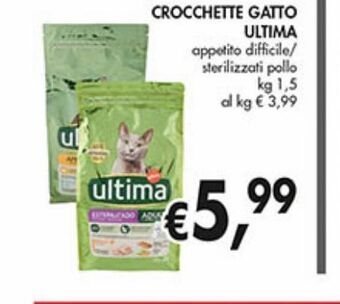 Crocchette gatto ultima
