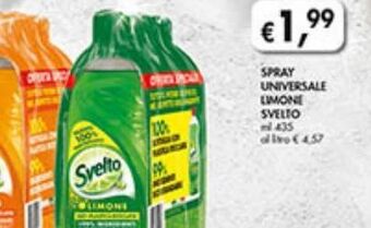 Supermercato Coal Spray universale limone svelto offerta